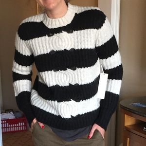 THAKOON - OPEN WEAVE SWEATER - S